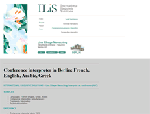 Tablet Screenshot of ilis-translations.de